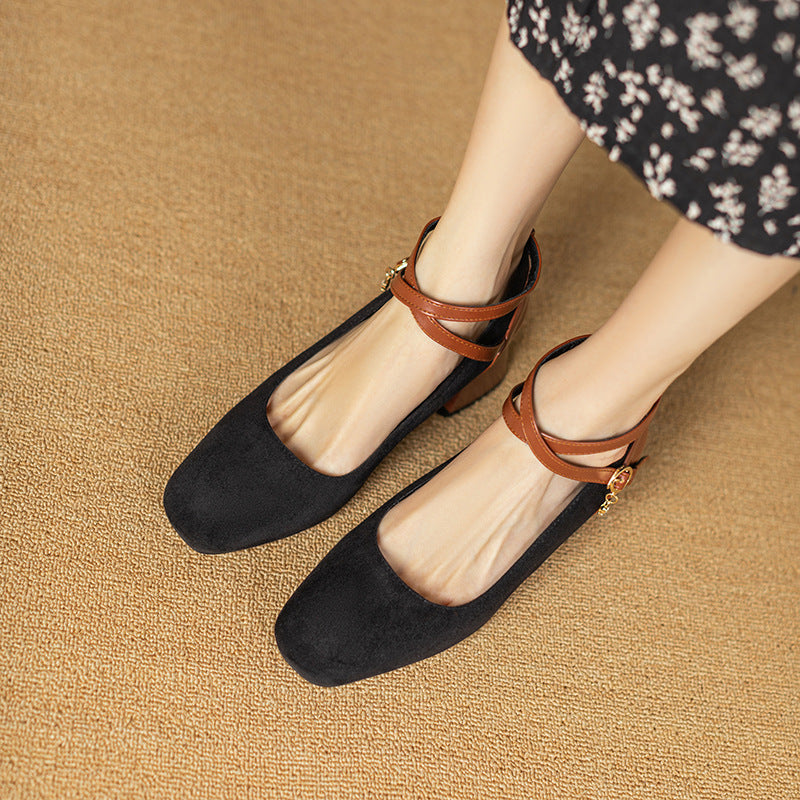 Avira Suede Heels