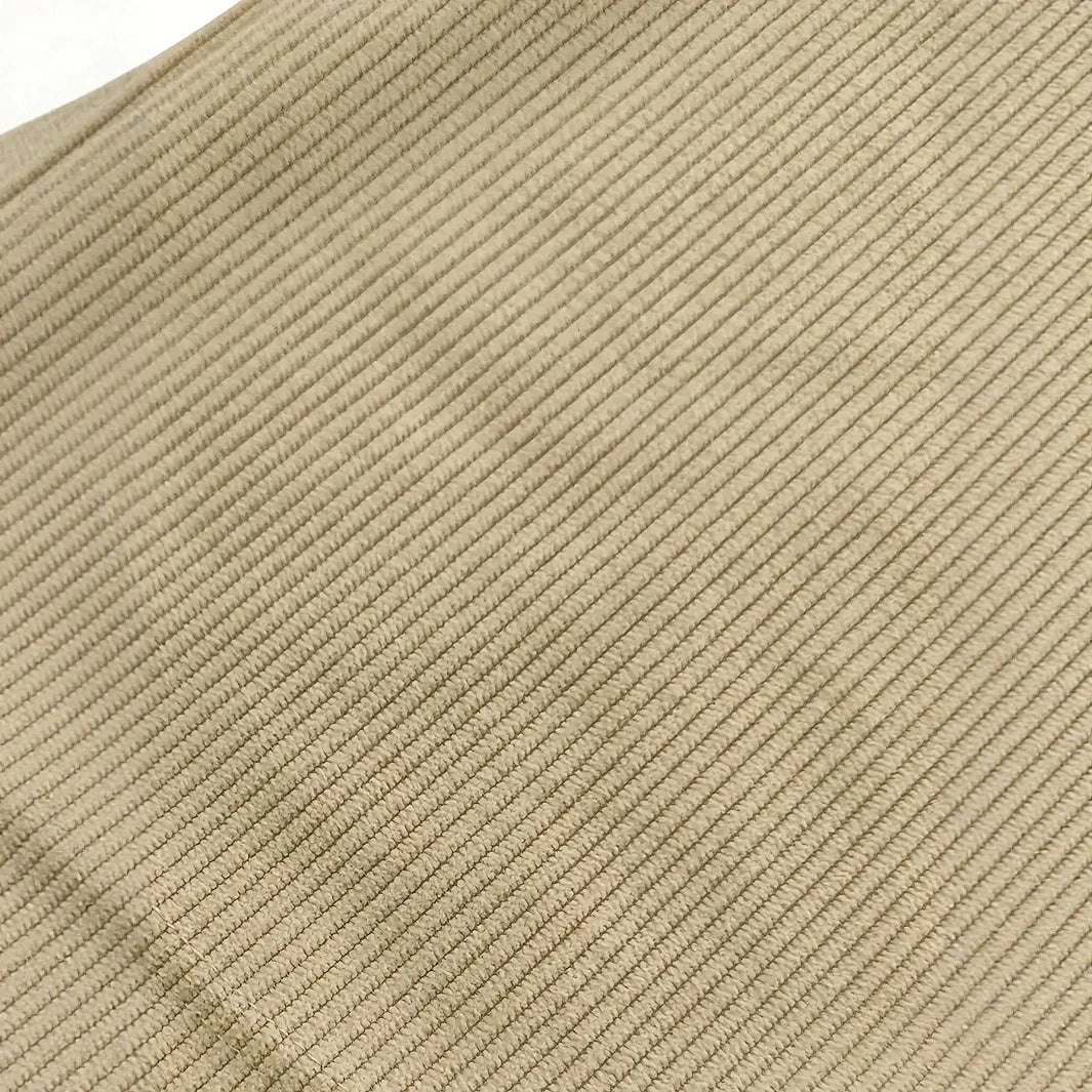 Men's Straight Leg Ribbed Pants Drawstring Waist