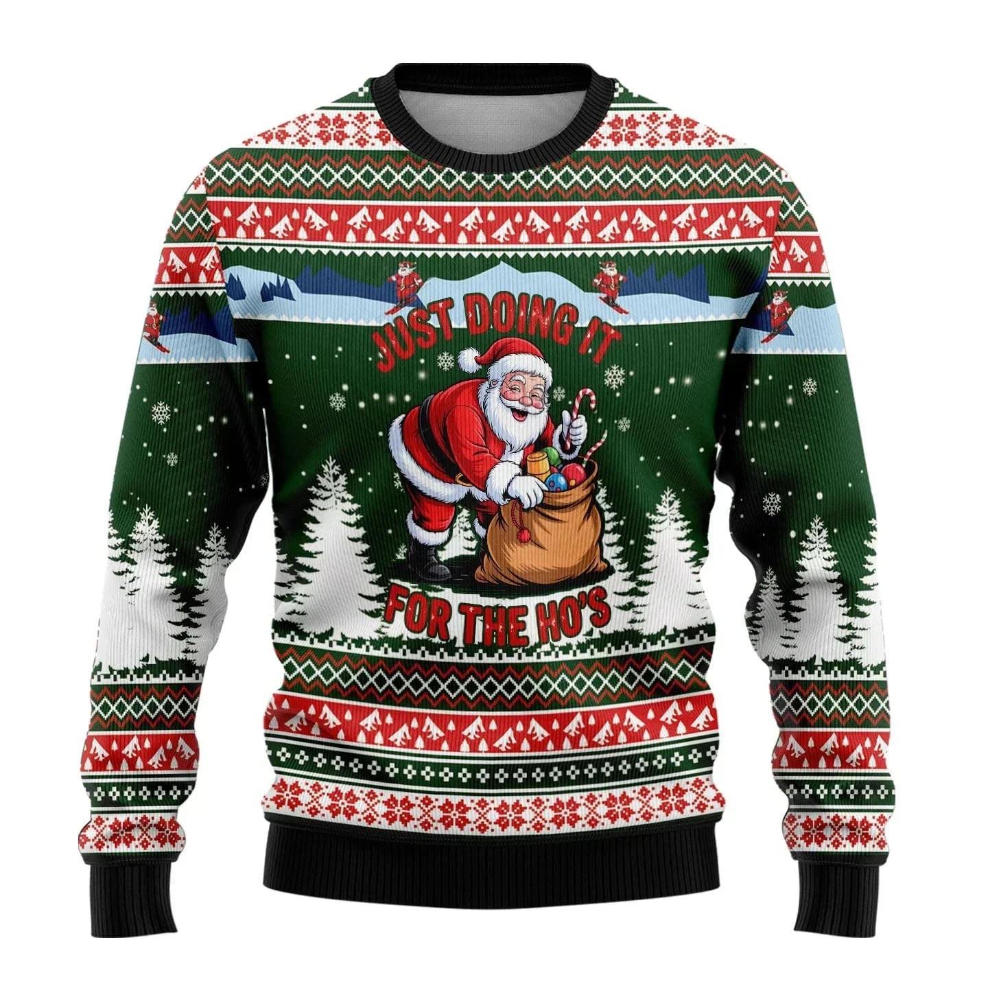 Marcus | Men Spring Graphic Crew Sweater