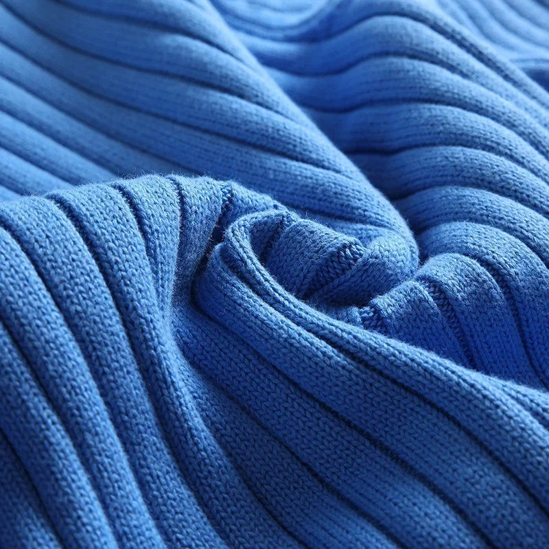 Women's Ribbed Knit Turtleneck Sweater