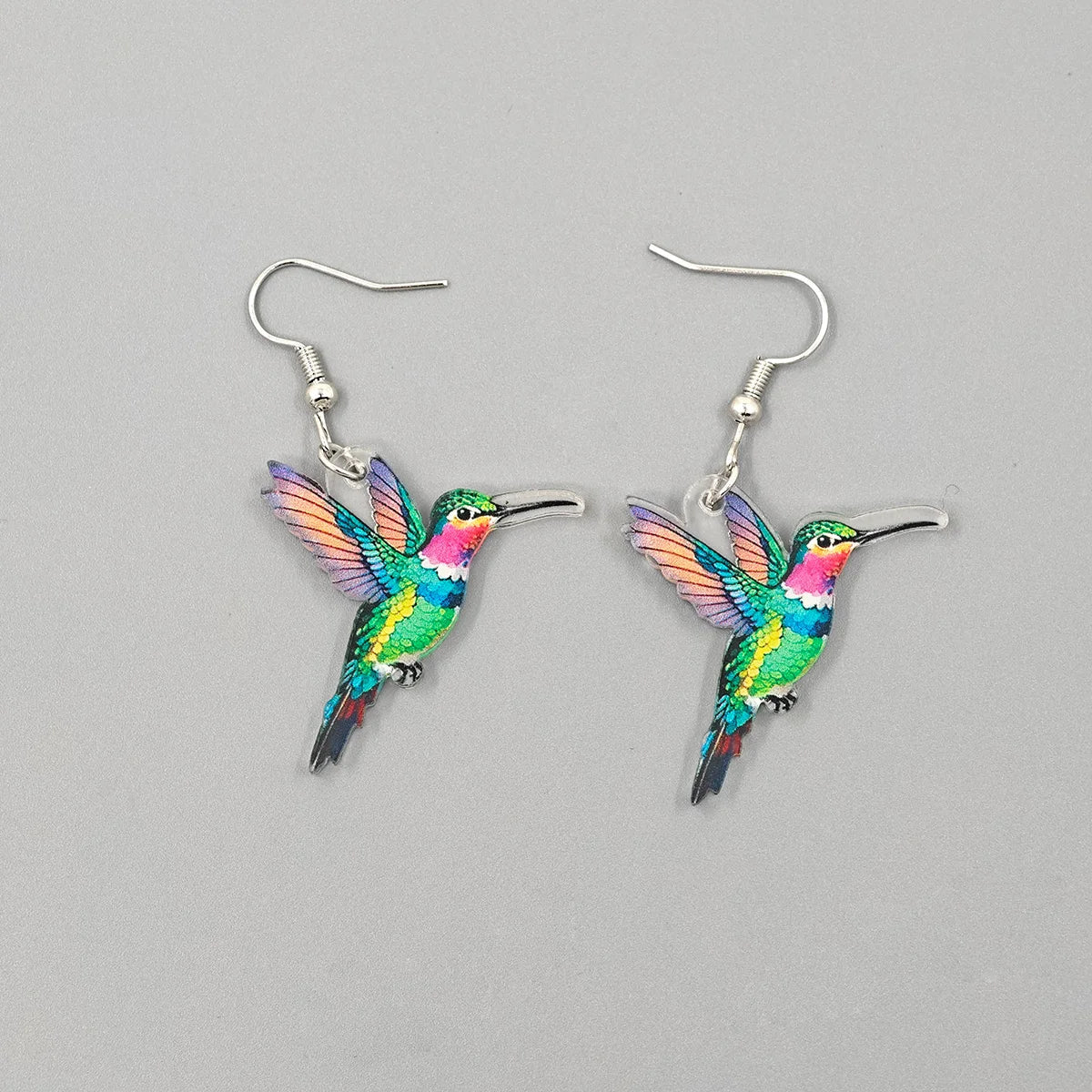 Hummingbird Prism Drop Earrings
