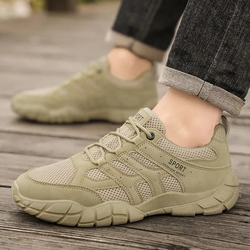 Men's Mesh Breathable Running Shoes Lightweight Casual Walking Tennis Sneakers