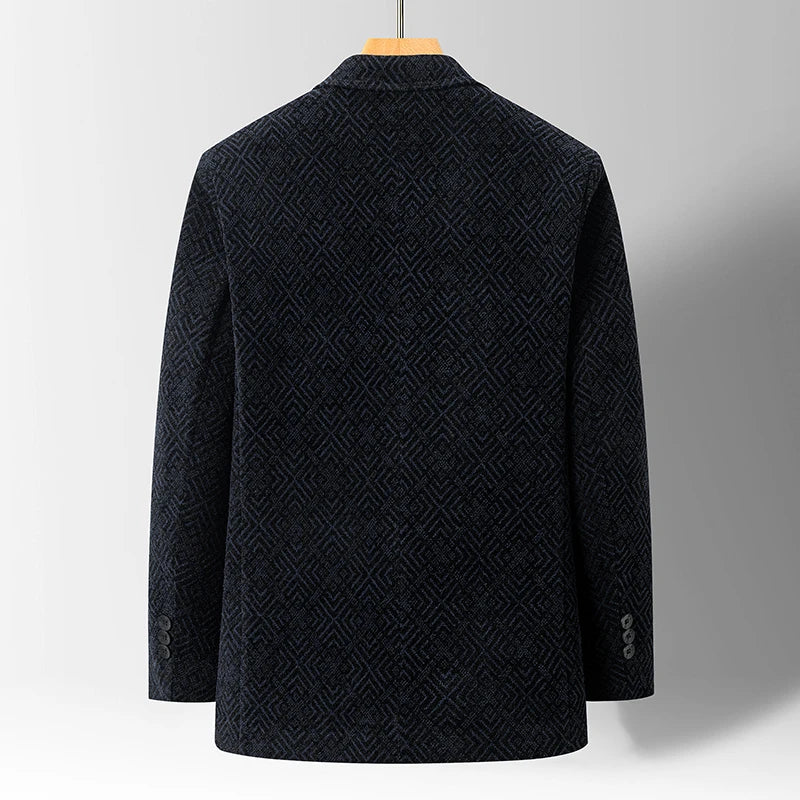 Wool Blazer Midnight Blue
