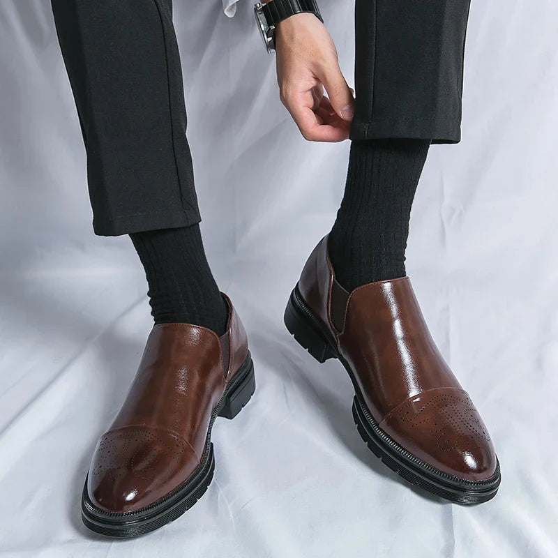Classic Slip-On Dress Shoes