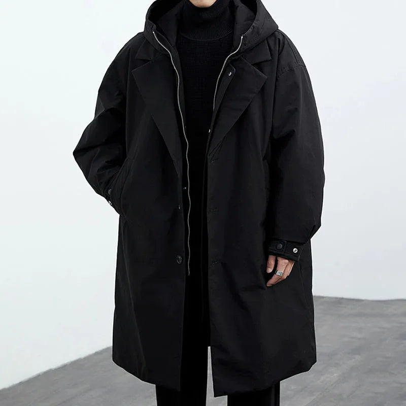 Grant | Men’s Hooded Utility Long Coat