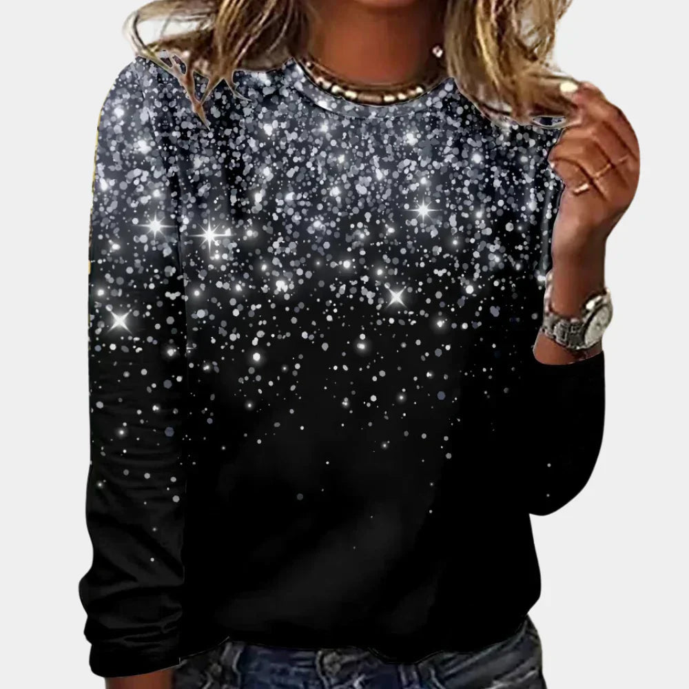 Paige | Women Winter Printed Long Sleeve Top