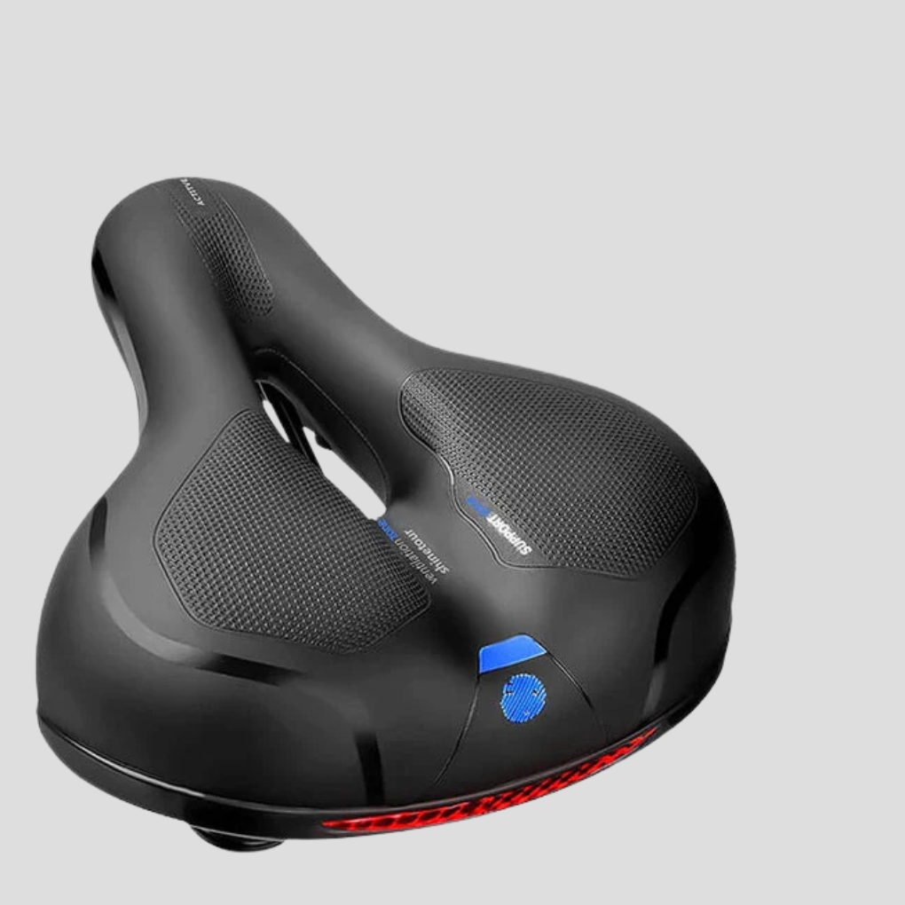Ergonomic Bike Saddle Cushioned Support