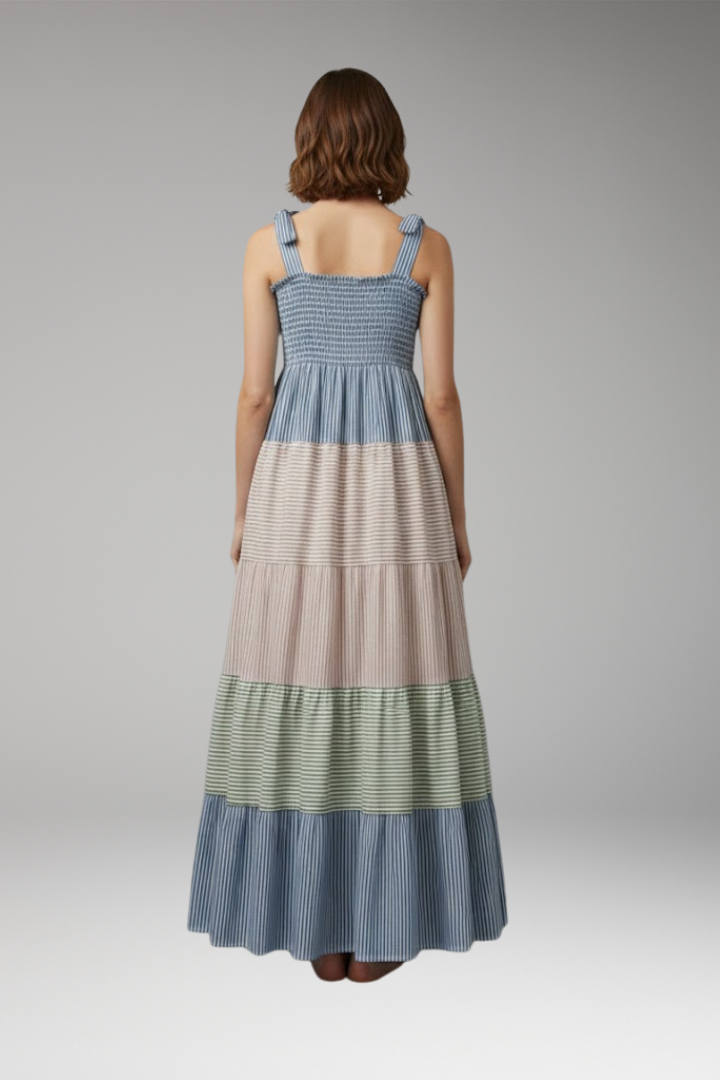 Women's Boho Maxi Dress Flowing Design Unique Cut