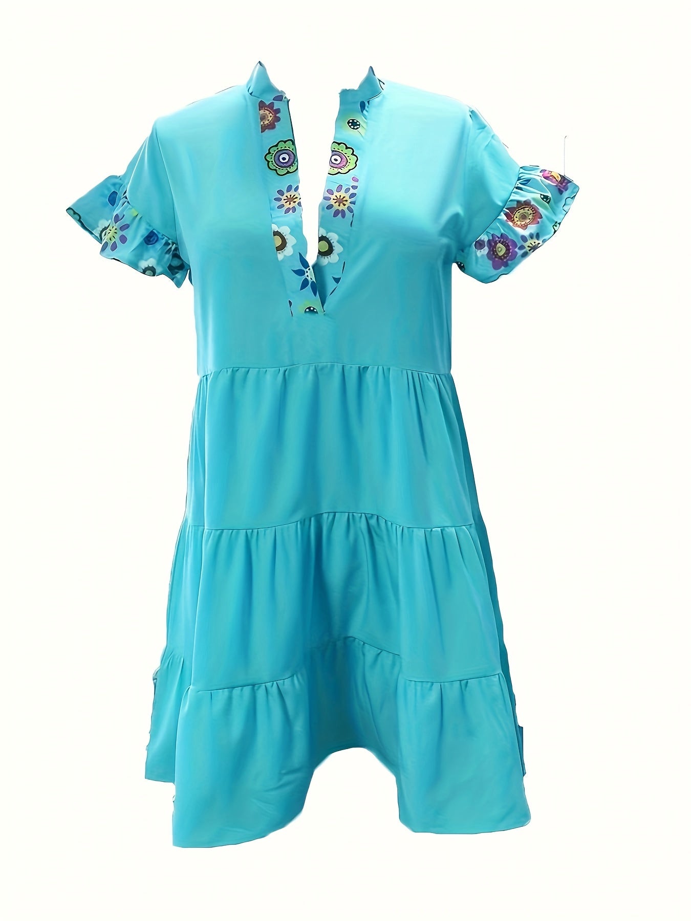 Women's Boho Flowy Cocktail Dress