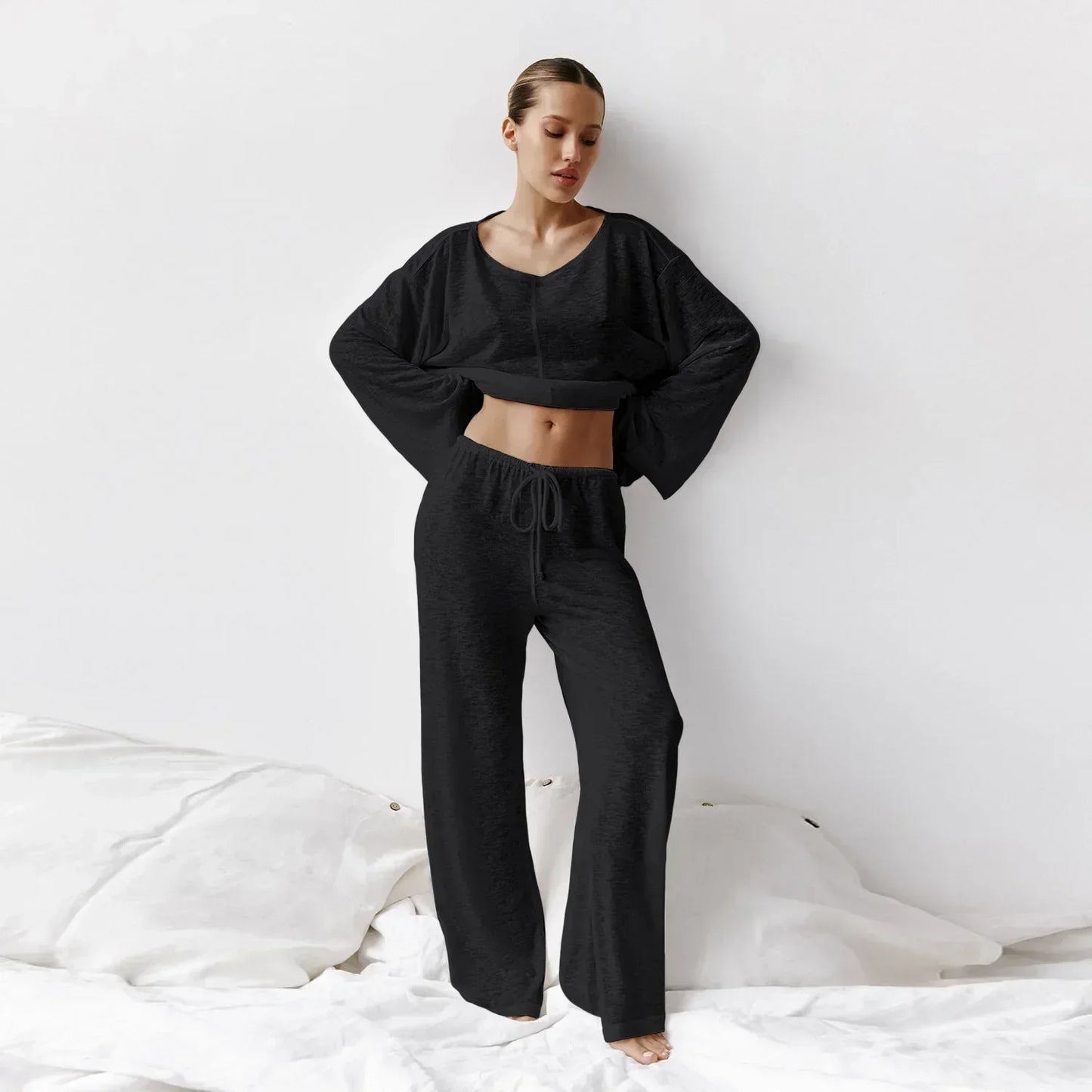 Women's Long Sleeve Loungewear Set