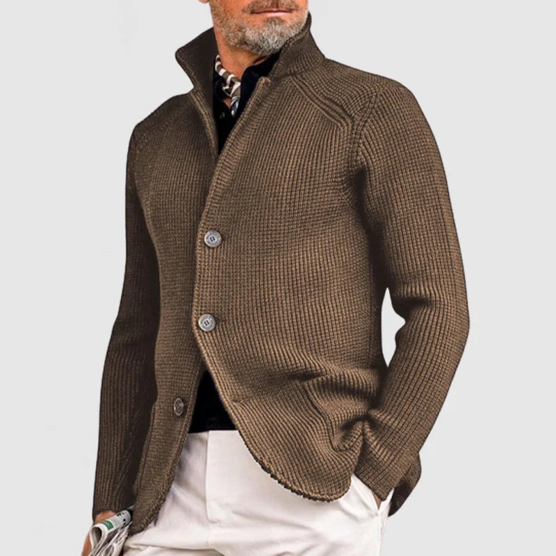 Ramon Men's Knitted Hooded Jacket Autumn