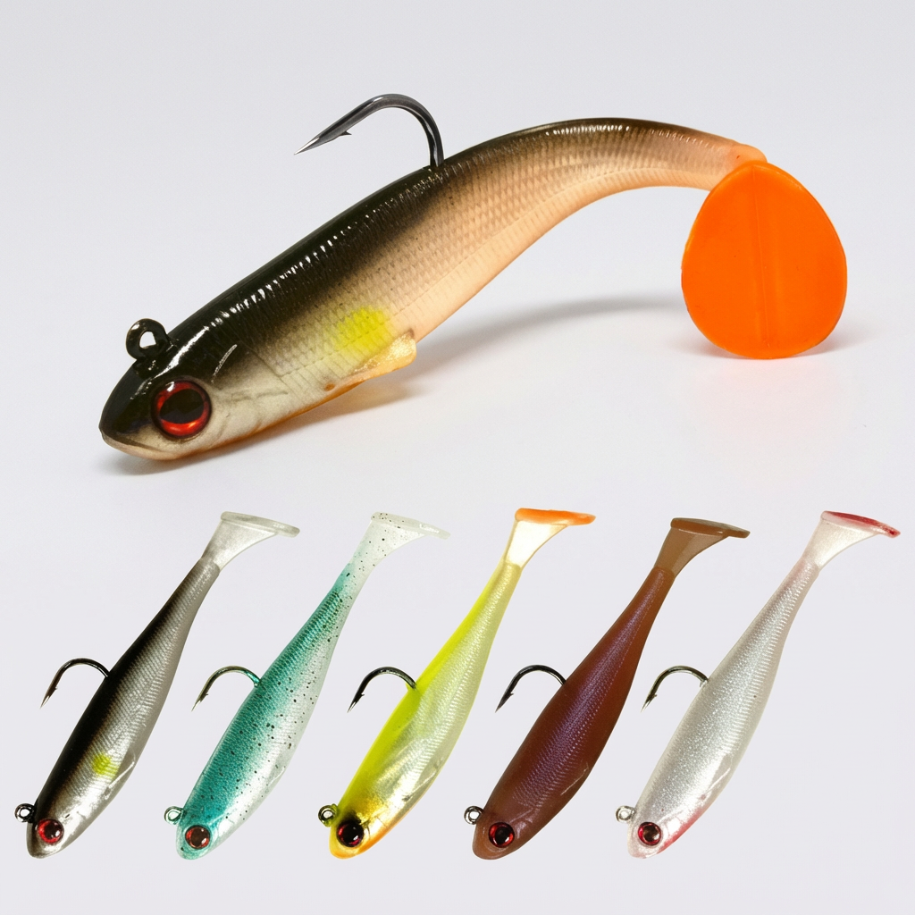Bass Pike Swimbait Lure Lead Jig Head