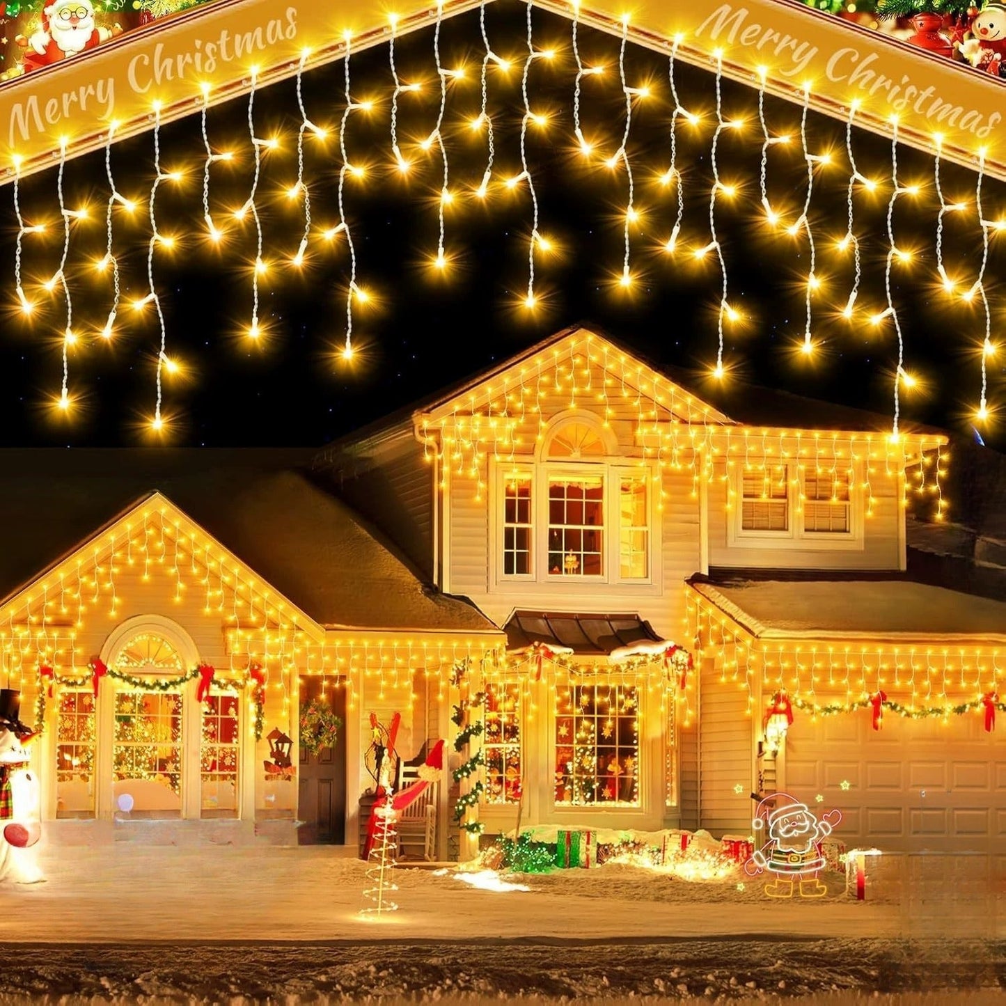Led Light Curtain String Lights