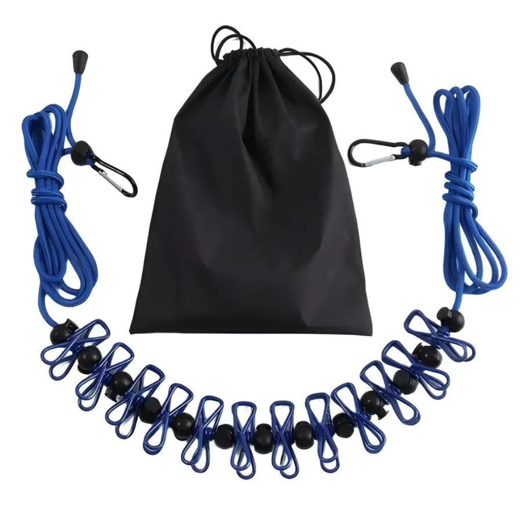 Portable Retractable Clothesline Windproof Travel