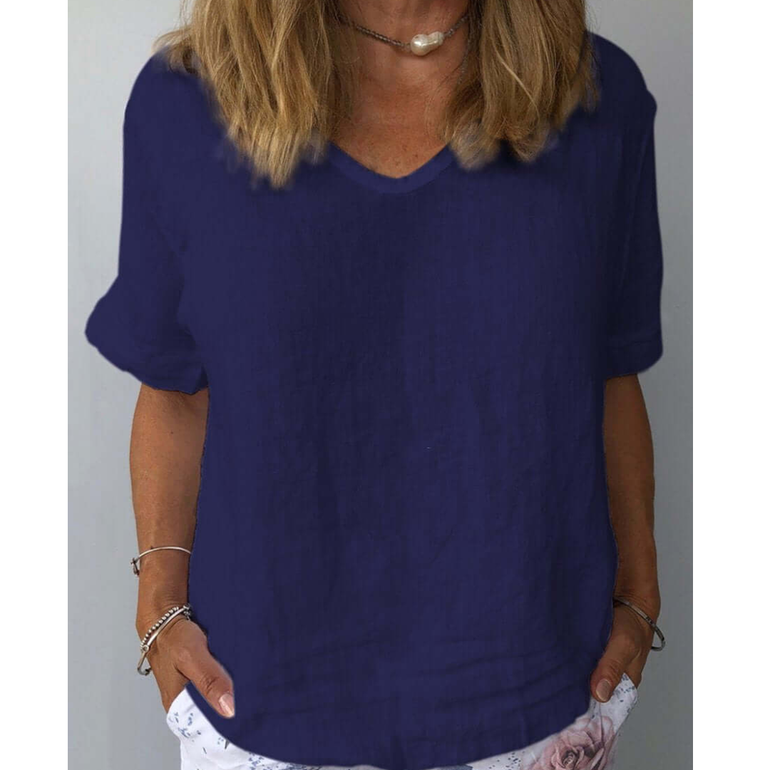 Image of Jamie | Women's Relaxed Fit Short Sleeve Top