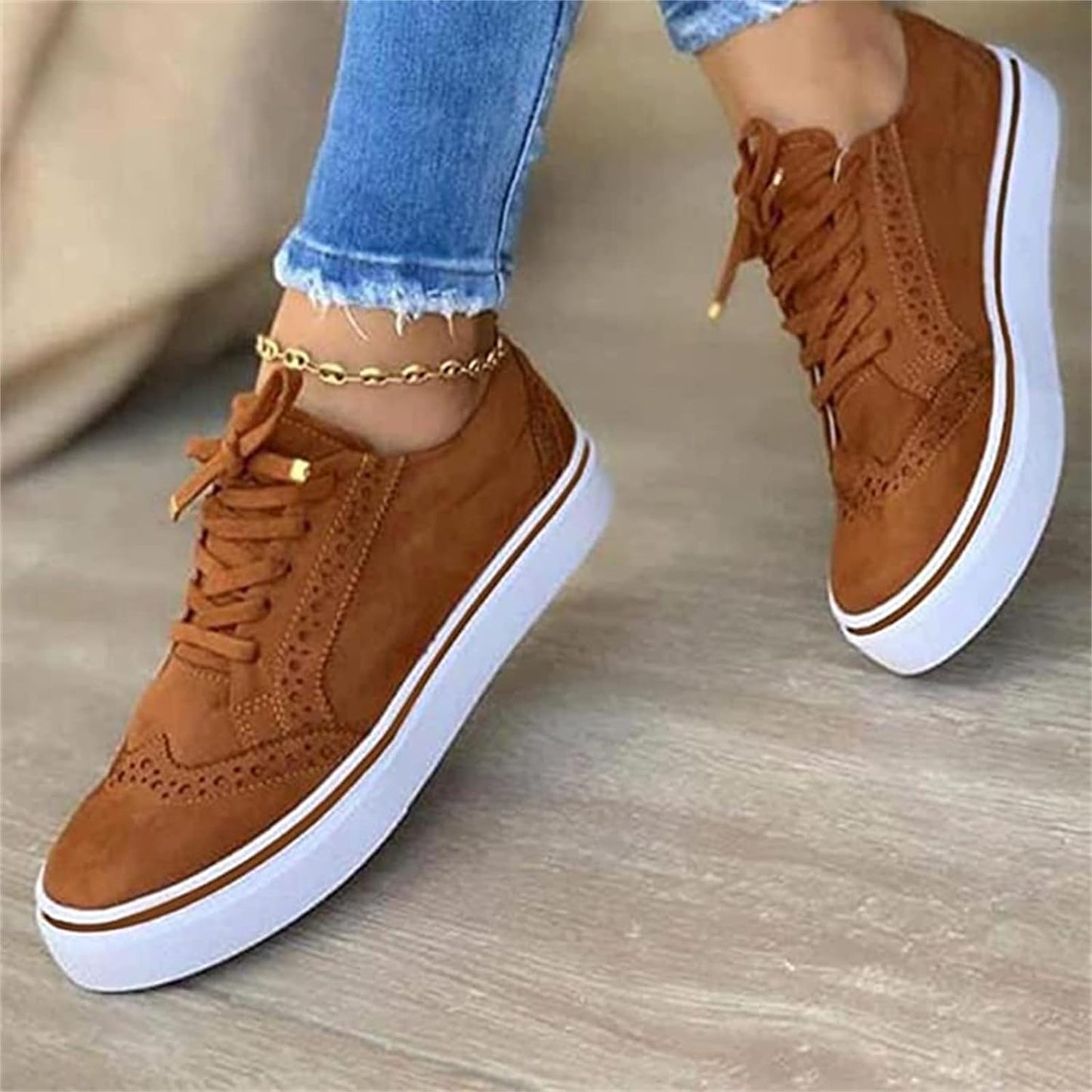 Women's Orthopedic Lace-Up Oxfords