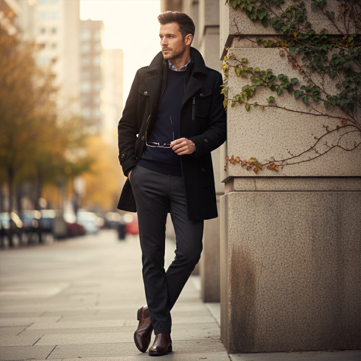 Men's Smart Winter Zip Jacket