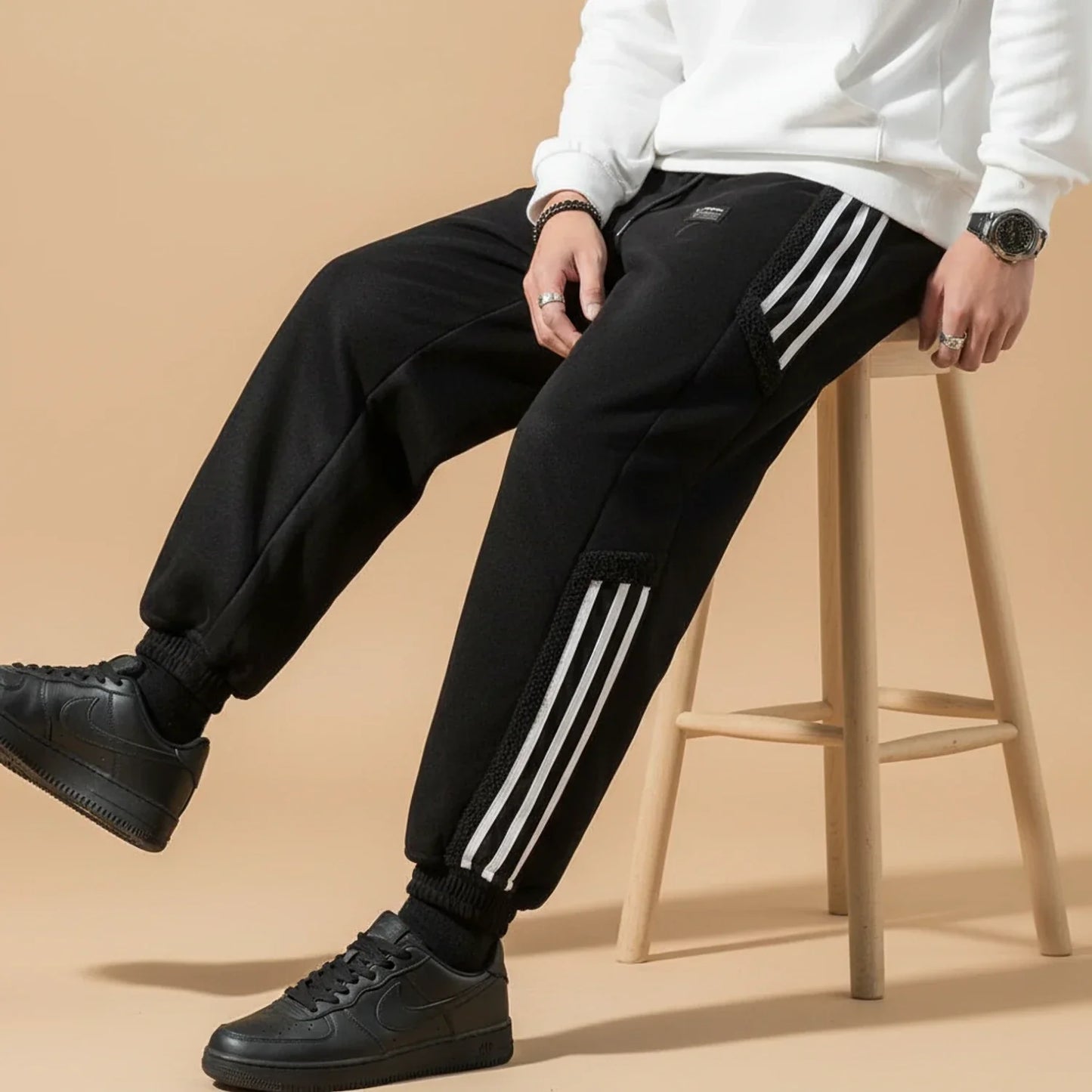 Paul | Men's Spring Relaxed Fit Striped Pants
