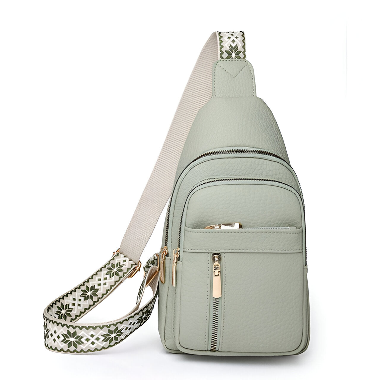 Women's Anti-Theft Crossbody Bag Secure Nylon Black