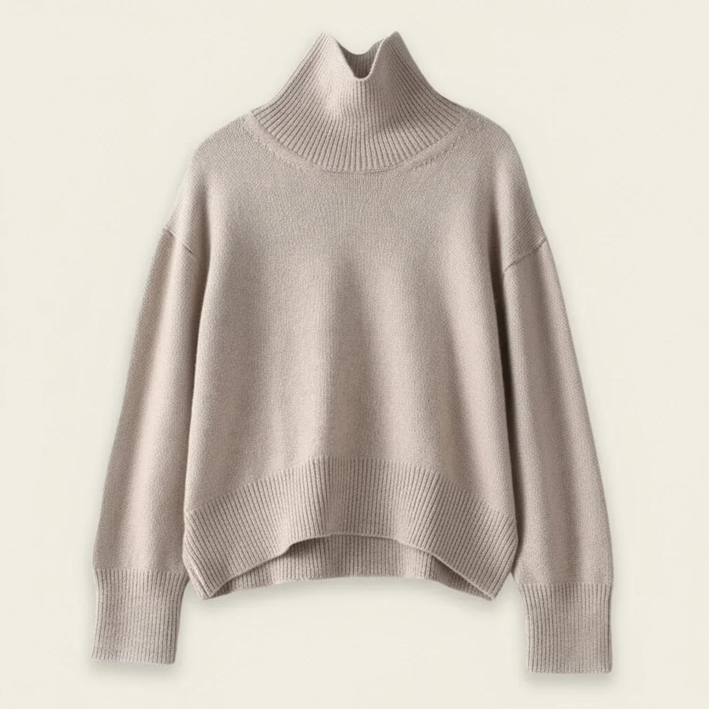 Grace | Women's Turtleneck Knit Spring Sweater