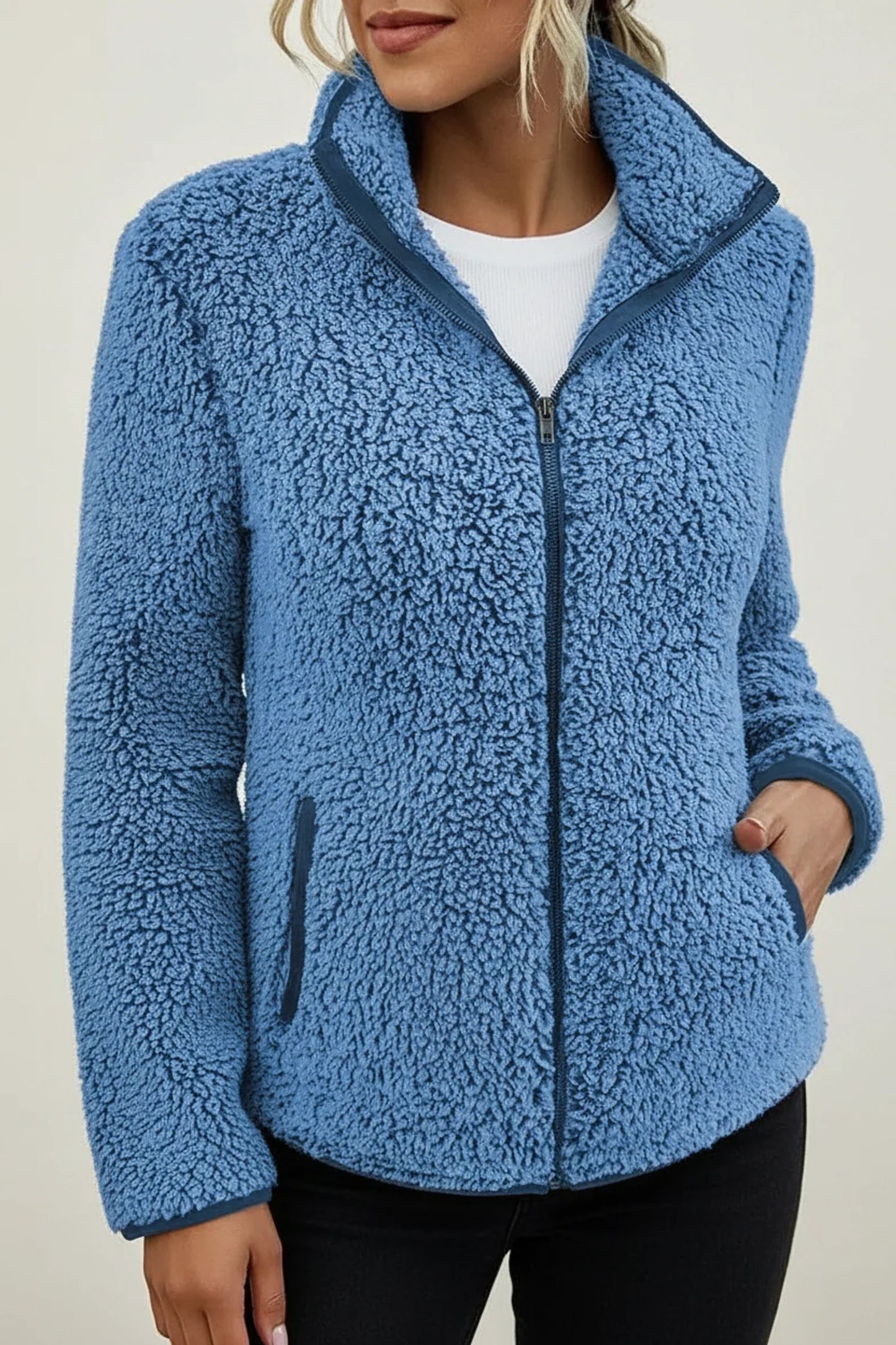 Women's Fleece Winter Jacket Teddy Cozy