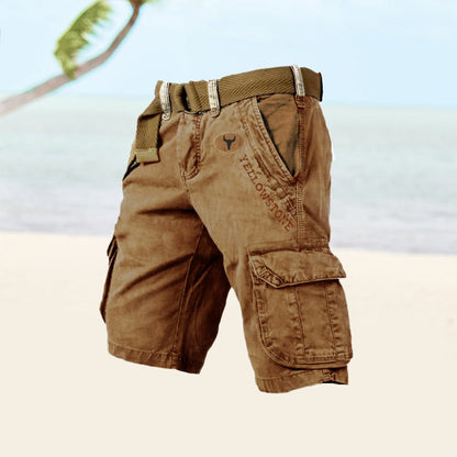 Luke | Men Summer Cargo Pocket Shorts