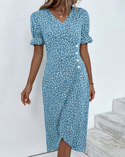 Evelyn - Wrap Midi Dress