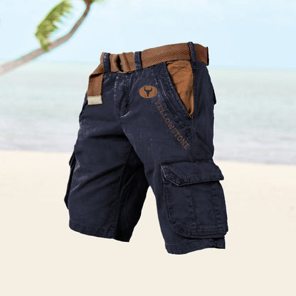 Luke | Men Summer Cargo Pocket Shorts