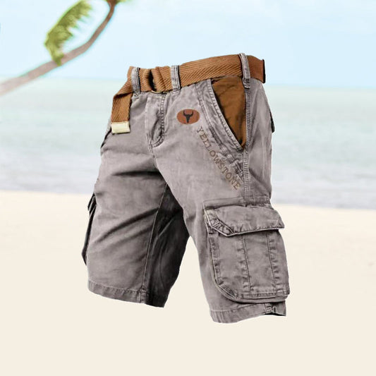 Luke | Men Summer Cargo Pocket Shorts