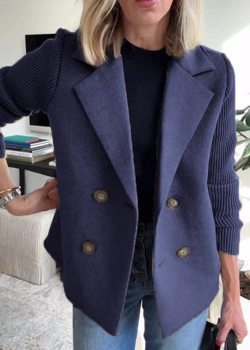 Women's Double-Breasted Tailored Blazer