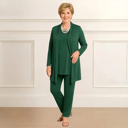 Women's Cardigan And Pants Set