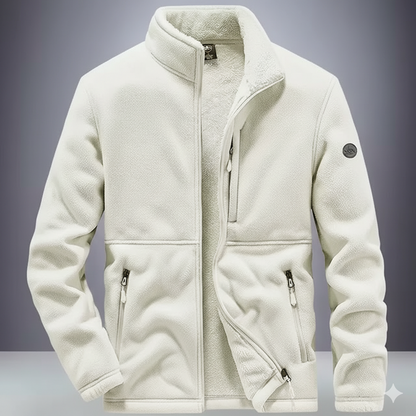 Men's Fleece Hooded Coat Warm Cotton - Fashinoza