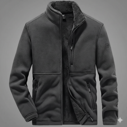 Men's Fleece Hooded Coat Warm Cotton