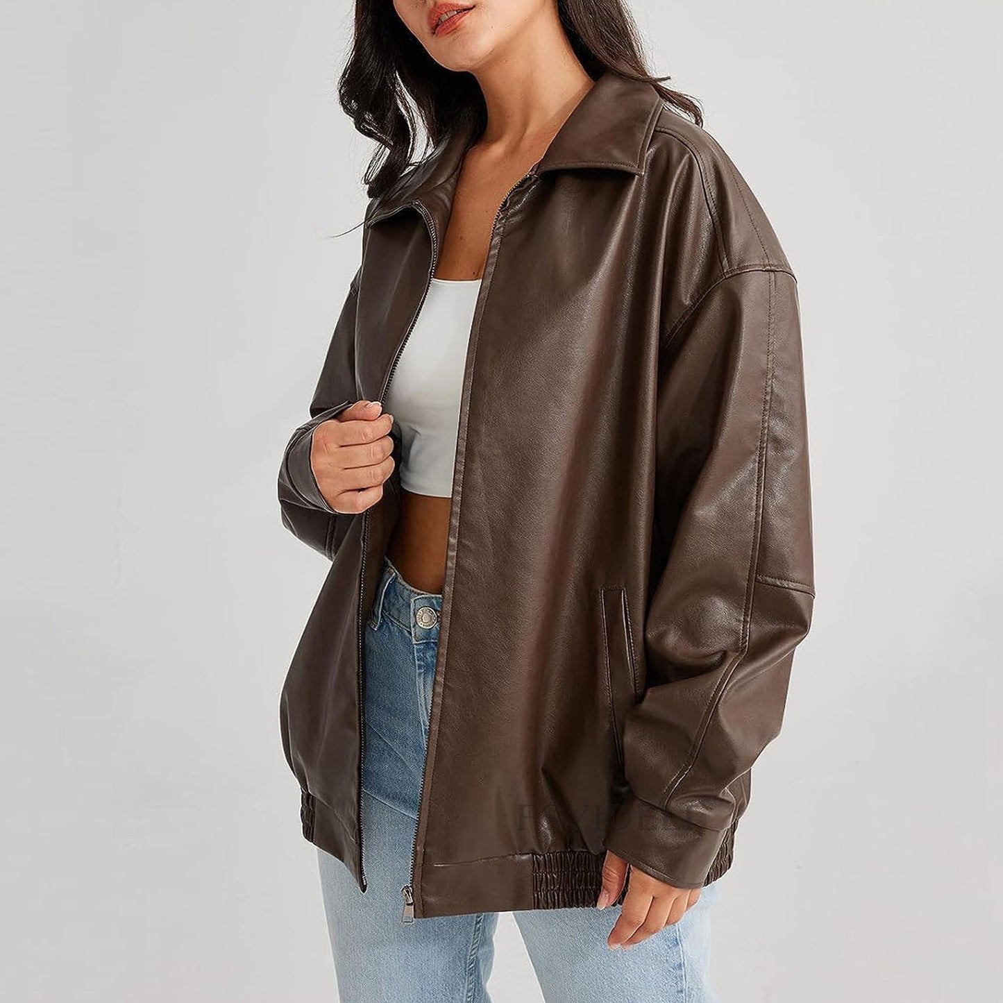 Daisy | Women Spring Zip Up Bomber Jacket