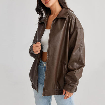Daisy | Women Spring Zip Up Bomber Jacket