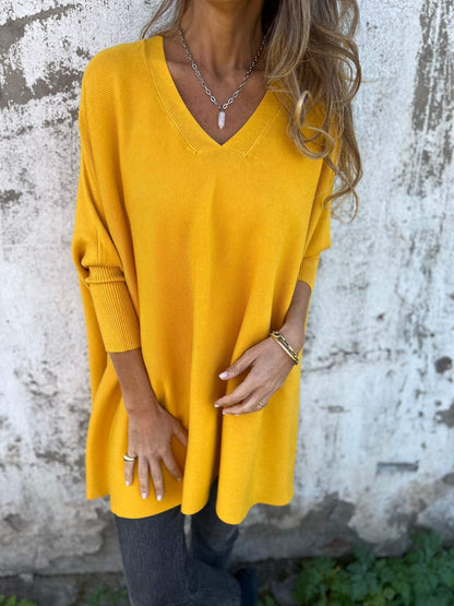 Charlotte | Women’s Summer V Neck Tunic Top