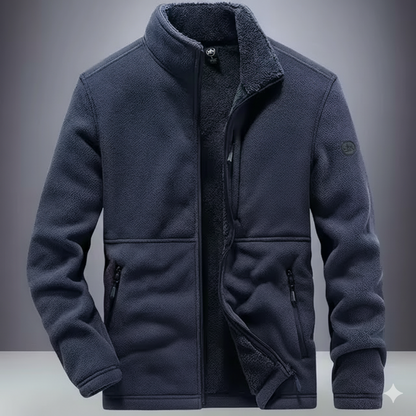 Men's Fleece Hooded Coat Warm Cotton