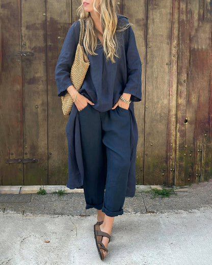 Women's Comfortable Chic Clothing Set - Fashinoza