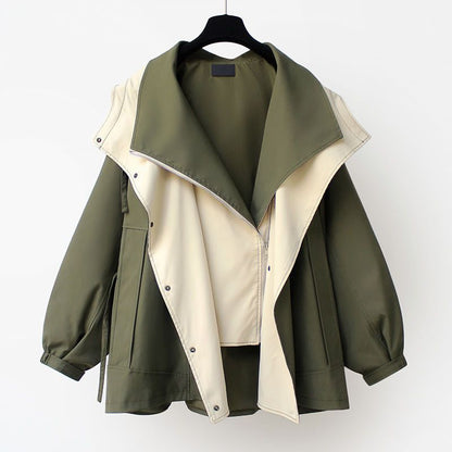 Hazel | Women’s Spring Oversized Hooded Jacket