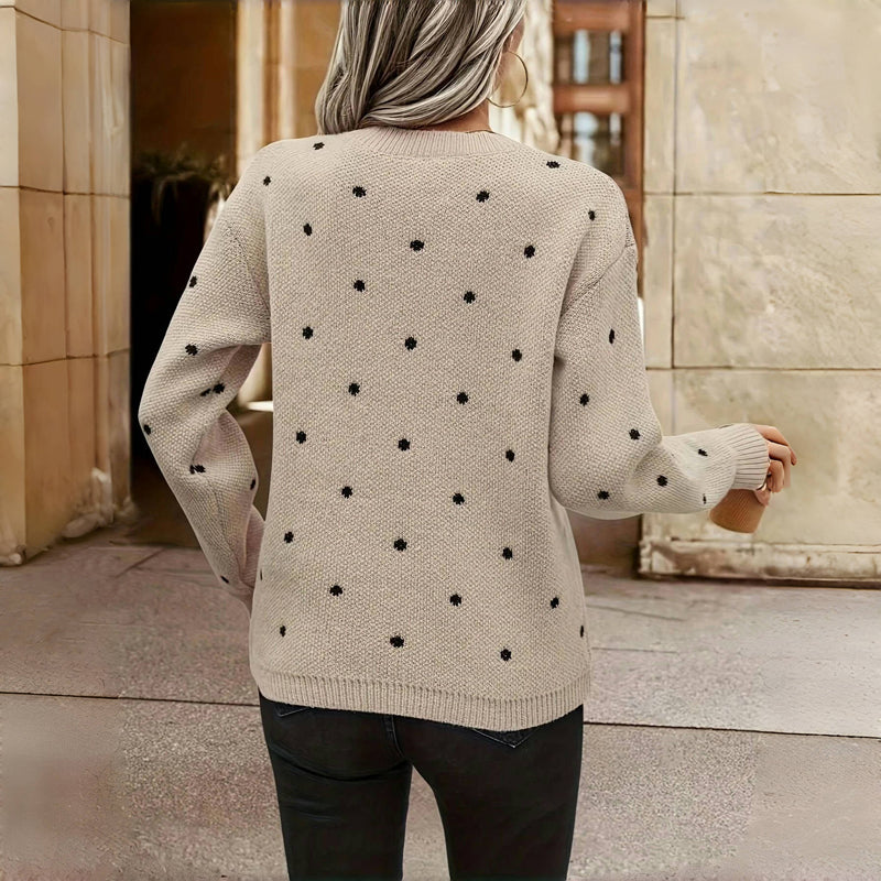 Women's Cozy Dot Sweater