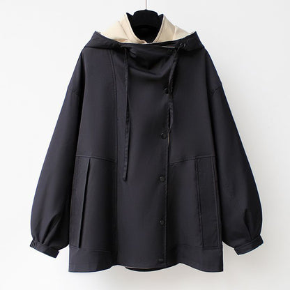 Hazel | Women’s Spring Oversized Hooded Jacket