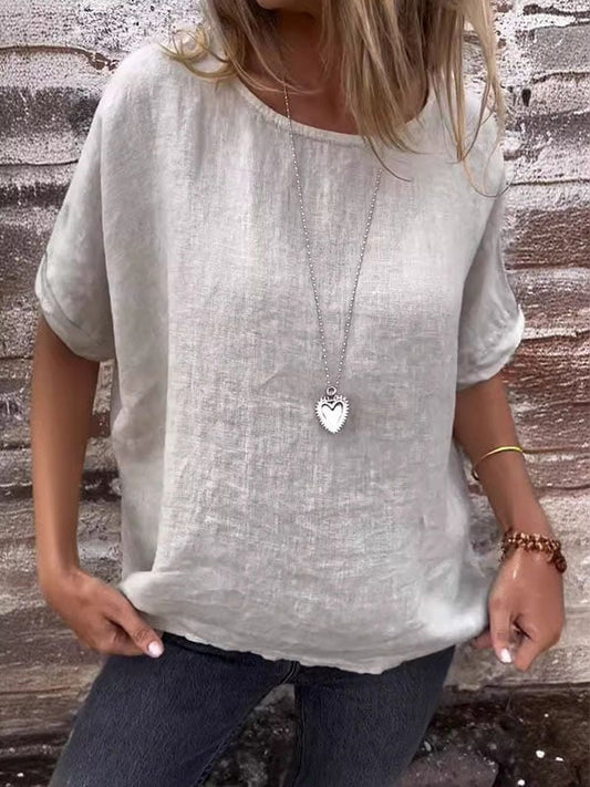 Women's Relaxed Fit Minimalist Style - Fashinoza