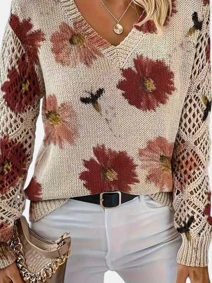 Women's Decorative Knit Sweater