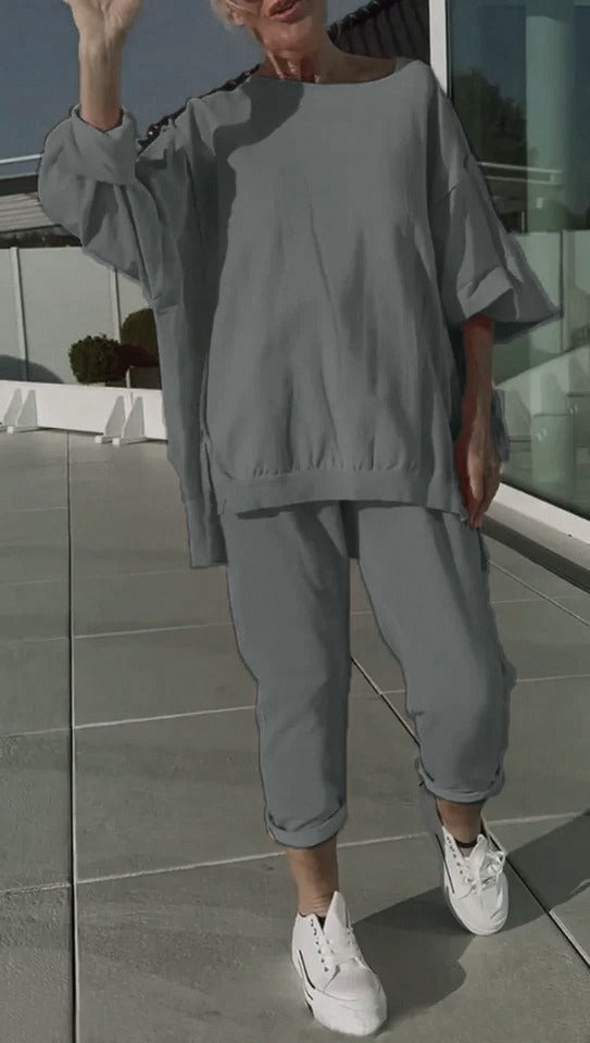 Women's Oversized Lounge Set And Pants