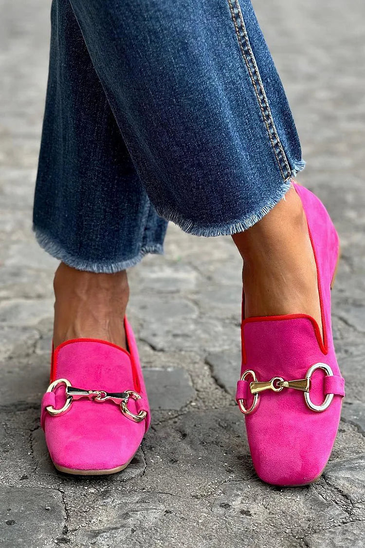 Women's Slip On Loafers Padded Insole Comfort Shoes - 
Fashinoza