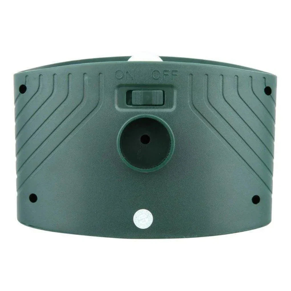 Solar Powered Ultrasonic Animal Repeller Motion Activated