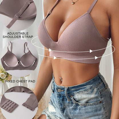 Women's Push-Up Bra Slim Anti-Slip Breathable Design