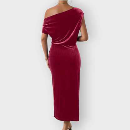 Women's Off Shoulder Midi Dress