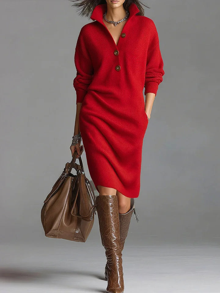 Women's Chic Sweater Dress