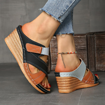 Women's Wedge Slide Sandals